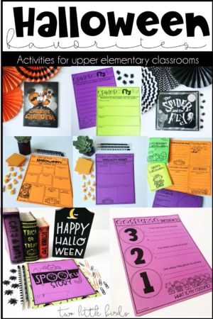 Pumpkin Activities Upper Elementary, Halloween Ela Activities 4th Grade, Halloween Ela Activities 3rd Grade, Halloween Classroom Transformation, Halloween Books And Activities, Free Fall Activities, Third Grade Halloween, Halloween Reading Activity, Halloween Transformation