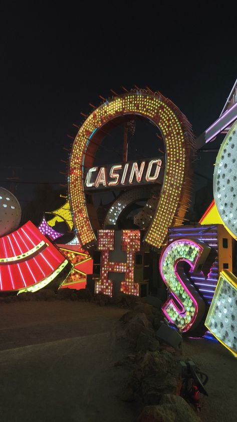 Museums In Las Vegas, Neon Museum, Casino, Las Vegas, Neon