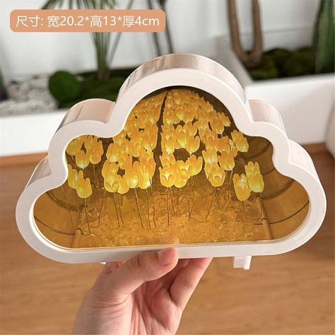 Tulip mirror 🌷 Price- 989 + international shipping Dm to order Imported . . . . . . #tulip #tulips #tuliplamp #shop #shoplocal #shopsmall #smallbusiness #business #imported #aesthetic #roomdecor Tulip Mirror, Tulip Lamp, Mirror Lamp, Tulip Design, Kitchen Sale, Romantic Valentine, Room Decorations, Ambient Light, A Mirror