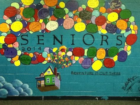 Mural Ideas School, School Wall Mural, Library Contests, Wall Designs Ideas, Graduation Bulletin Board, Wall Mural Ideas, Senior Board, Bulletin Ideas, Freedom Wall