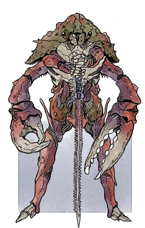 Crab Humanoid, Crab Person, Crab Character Design, Crab People, Bailey Illustration, Rp Chat, Lovecraft Cthulhu, Crab Art, Dark Creatures