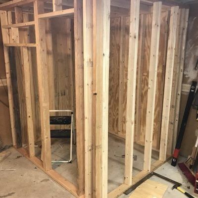 How To Build Closet, Build Your Own Sauna, Sauna Wall, Homemade Sauna, Sauna Build, Build Closet, Building A Sauna, Walls Could Talk, Closet Built Ins