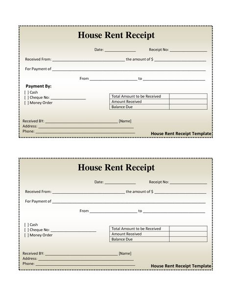 House Rent Receipt, Play Money Template, Rent Receipt, Free Receipt Template, Invoice Format, Money Template, Address Label Template, Bill Template, Letter To Teacher