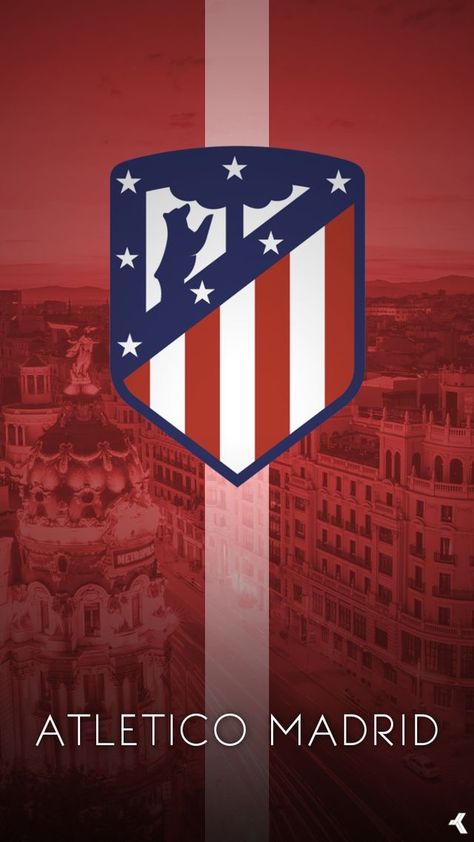 Atletico Madrid wallpaper. Atletico Madrid Logo, Soccer Artwork, Madrid Football, Madrid Wallpaper, Team Wallpaper, Antoine Griezmann, Soccer Stars, European Football, Play Soccer