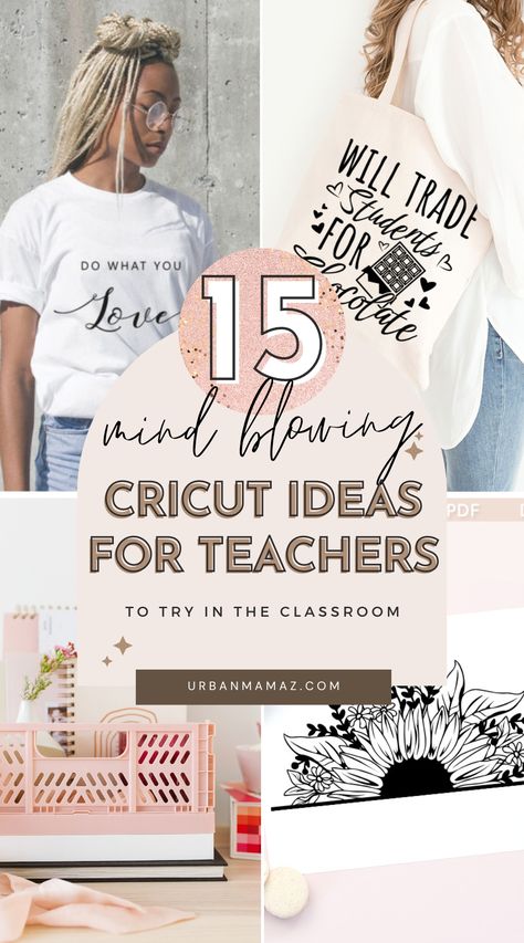 Cricut Ideas for Teachers Cricut Gift For Teachers, Cricut Ideas For Teachers, Cricut Projects For Teachers, Cricut Teacher Gifts, Cricut Project Ideas, Printable Kids Wall Art, Ideas For Teachers, Kids Toy Organization, Best Kids Toys