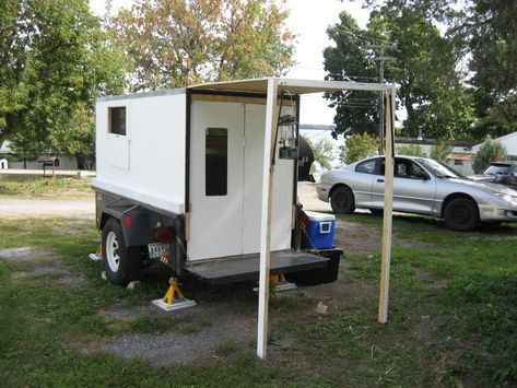 Enclosed Trailer Camper Conversion, Converted Cargo Trailer, Motorcycle Cargo Trailer, Bug Out Trailer, Enclosed Trailer Camper, Cargo Trailer Camper Conversion, Enclosed Cargo Trailers, Glamper Camper, Kombi Motorhome