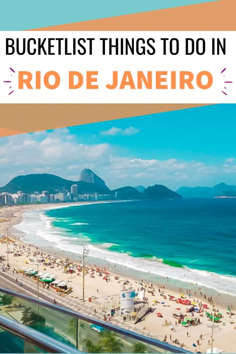 Rio de Janeiro, Brazil is one of the most amazing cities in the world, and in this blog, I’m going to tell you exactly why that is with 19 AMAZING things to do in Rio de Janeiro. These activities and attractions will help you explore the city and have the best trip possible! Where To Stay In Rio De Janeiro, What To Wear In Rio De Janeiro, Things To Do In Rio De Janeiro Brazil, Things To Do In Brazil, Brazil Trip, Brazil Travel Guide, Brazil Vacation, Visit Brazil, Rio Brazil