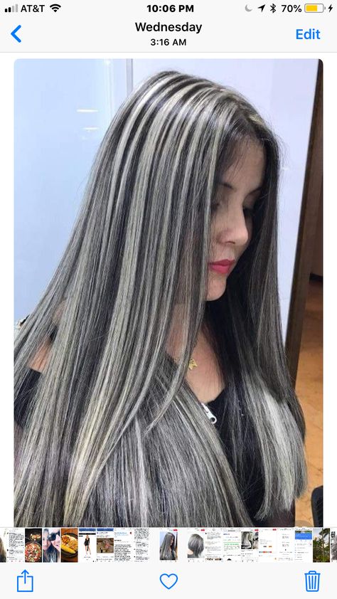 Burgundy Blonde Hair, Grey Hair Wig, Long Hair Highlights, Silver Hair Color, Blending Gray Hair, Gray Hair Highlights, Pinterest Hair, Brown Blonde Hair, Grey Hair Color