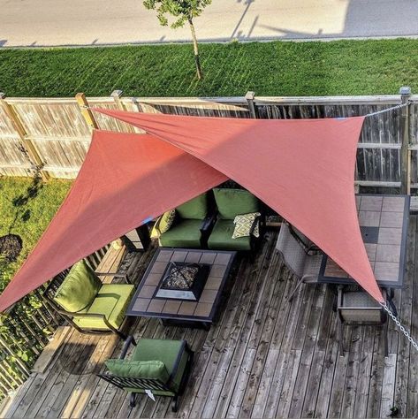 Bbq Competition, Patio Shades, Shade Sail Installation, Outdoor Patio Shades, Deck Shade, Triangle Shade Sail, Sun Sail, Sail Shade, Backyard Shade