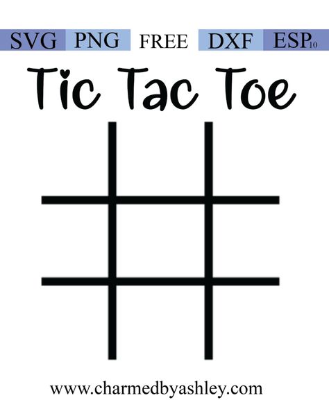 Tic Tac Toe Game | Charmed By Ashley Board Game Svg Free, Tic Tac Toe Cricut, Acrylic Games, Tic Tac Toe Diy, Cricut Valentines, Small Drawstring Pouch, Tic Tac Toe Board, Cricut Design Studio, Projets Cricut