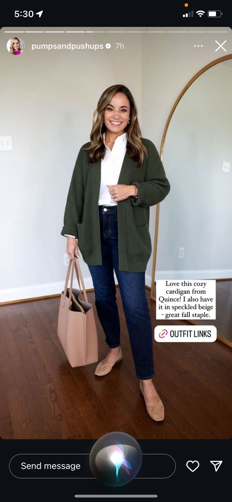 Olive Green Cardigan Outfit Fall, Oversized Green Cardigan Outfit, Long Green Cardigan Outfit, Olive Cardigan Outfit Fall, Army Green Cardigan Outfit, Chic Green Fall Cardigan, Cute Green Fall Cardigan, Olive Cardigan Outfit, Green Button-up Cardigan For Fall