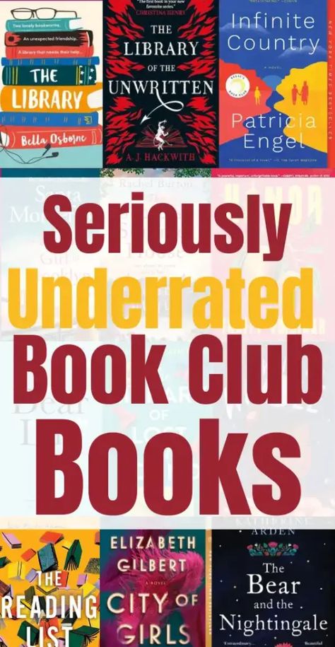 24 Underrated Book Club Books For 2024 The Briar Club, Best Book Club Books, Reading City, Book Club Questions, Must Read Novels, Unexpected Friendship, Theatre Scene, Clean Book, Fairy Tale Books