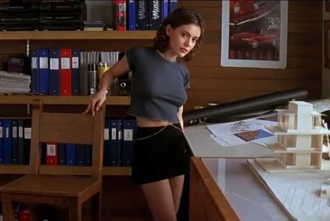 116. 9/18/15: Fear (1996) 2/5 Fear 1996, 90s Movies Fashion, 90s Inspired Outfits, Movies Outfit, Alyssa Milano, 90s Outfit, Movie Fashion, Outfit Look, Reese Witherspoon