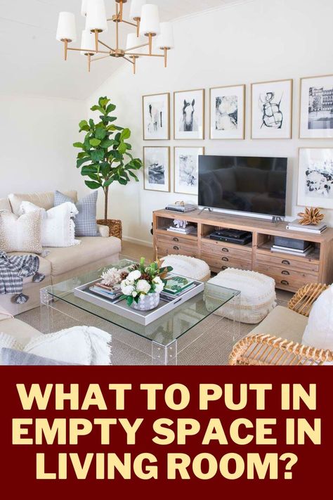 Are you tired of staring at that empty corner in your living room and wondering how to fill it with life and style? Fill Empty Space In Living Room, How To Fill Empty Space In Living Room, Empty Space In Living Room, New House Living Room, Room Corner, Empty Spaces, Open Space, Living Room Kitchen, Home Living Room