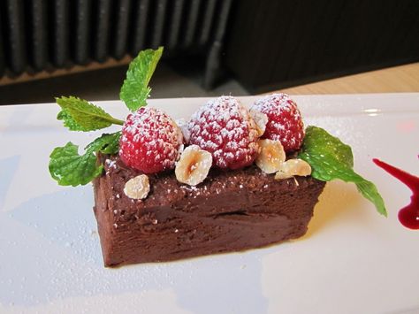 Chocolate Pate, Chocolate Terrine, Confectioners Sugar Icing, Mennonite Girls Can Cook, Chocolate Deserts, Pate Recipes, Cooking Chocolate, How To Roast Hazelnuts, Culinary School