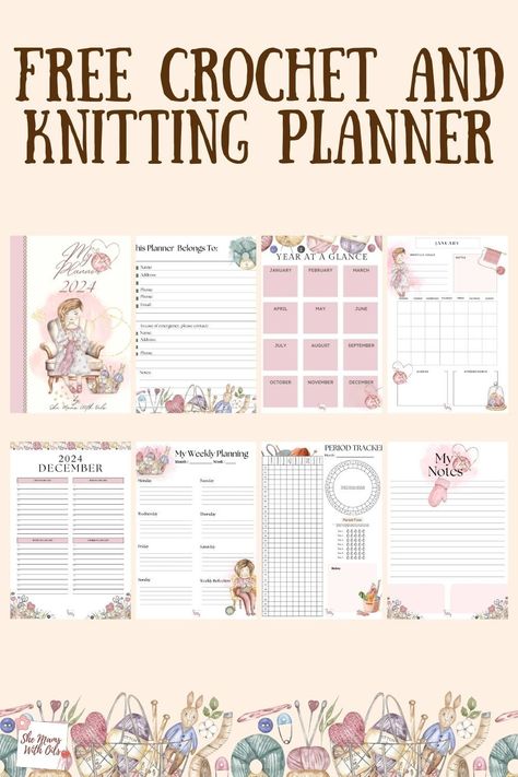 Plan your next crochet or knitting project with this easy-to-use planner.

 Choose from a variety of planner styles to suit your needs
 Track your progress on multiple projects at once
 Set reminders for important dates
 Get inspiration from our curated collection of patterns and projects

Download your planner today and start planning your next crochet or knitting Crochet Business Planner, Crochet Project Planner Free Printable, Crochet Planner Free Printable, Crochet Binder, Knit Journal, Mom Planner Printables Free, Crochet Printables, Business Planner Printables, Crochet Planner