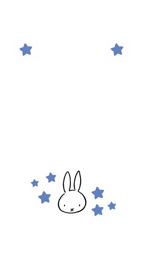 the time should go between the 2 stars ⭐️ Cute White And Blue Wallpaper, Blue Miffy Wallpaper, Blue And Beige Wallpaper, Star Lockscreen, Blue Phone Wallpaper, Cute Blue Wallpaper, Goofy Drawing, Blue Wallpaper Iphone, Bunny Wallpaper