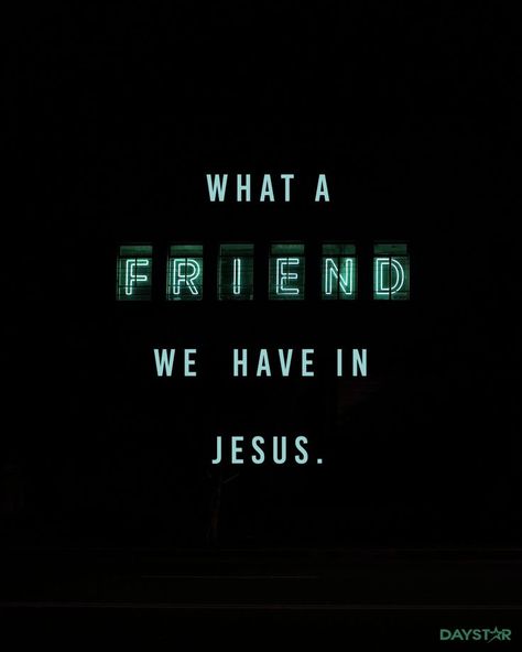 What a friend we have in Jesus. Truth Serum, Jesus Wallpaper, Christian Quotes Inspirational, Uplifting Quotes, Encouragement Quotes, Jesus Quotes, Daily Inspiration, Christian Quotes, Encouragement