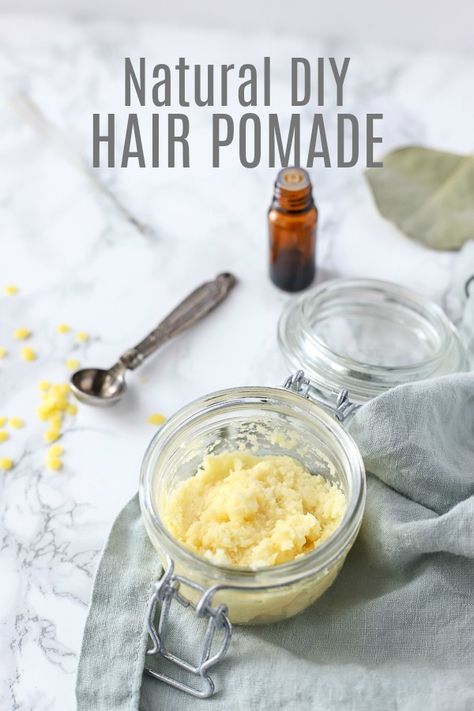 undefined Diy Hair Wax Styling, Diy Hair Styling Products, Pomade Recipe, Diy Hair Pomade, Diy Hair Wax, Beeswax Products, Hair Paste, Natural Beauty Treatments, Homemade Hair