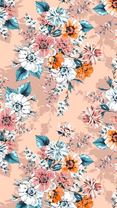 Iphone Wallpaper Vera Bradley, Vera Bradley Wallpaper, Borders Design, Digital Borders Design, Simple Wallpapers, Cellphone Wallpaper, Border Design, Phone Wallpapers, Floral Wallpaper