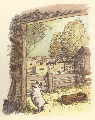 Garth Williams Illustrations, Charlotte's Web Book, Charlotte’s Web, Children's Theatre, Garth Williams, Charlotte's Web, Western New York, The Youth, Book Projects