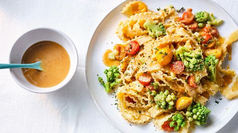 So schmeckt Bella Italia: Mafaldine mit Romanesco und gratinierten Tomaten Sauce, Pasta