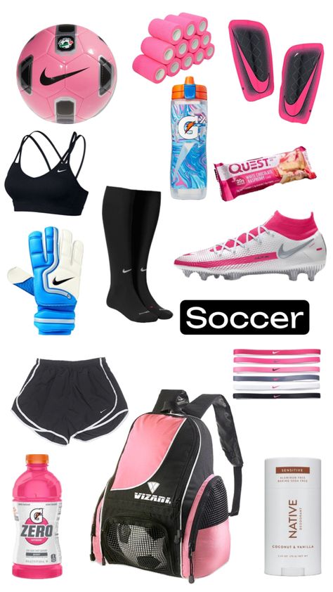 #soccer #soccergirl #socceroutfit #girlpower #outfitinspo Soccer Supplies, Soccer Lessons, Soccer Outfit, Soccer Inspiration, Cute Nike Outfits, Soccer Outfits, Soccer Drills, Volleyball Outfits, Soccer Skills