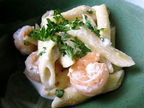 Gorgonzola Cream Sauce, Gorgonzola Pasta, Gorgonzola Sauce, Shrimp Sauce, Shrimp Pasta, Yummy Recipes, Food For Thought, Pasta Dishes, Seafood Recipes