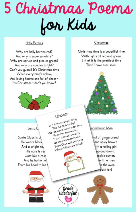 Christmas Poetry For Kids, Christmas Poems For Preschoolers, Poem About Christmas, Christmas Poem For Kids, Kids Christmas Poems, Short Christmas Poems For Kids, Christmas Story For Kids, Christmas Poems For Kids, Short Christmas Poems