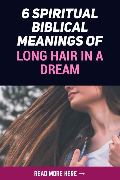 Long hair has been part of many cultural and religious traditions throughout history. Christianity, in particular, is among those who place high importance on keeping well-groomed hair. #dreams #dreaminterpretation #dreammeaning #dreamsymbols #spirituality Dream Meaning, Dream Symbols, Dream Meanings, Hidden Messages, Dream Interpretation, A Dream, Long Hair, Meant To Be, Spirituality