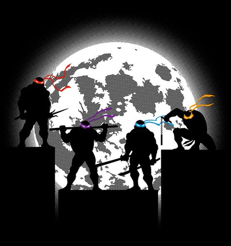 Raise some shell with this black limited edition TMNT inspired Night Shadows design. Night shadow limited edition black by ddjvigo is available now on t-shirts and accessories on Redwolf.in Ninja Turtles Wallpaper, Turtles Wallpaper, Ninja Turtle Tattoos, Tmnt Wallpaper, Ninja Turtles Movie, Night Shadow, Comics Characters, Teenage Mutant Ninja Turtles Artwork, Turtles Funny