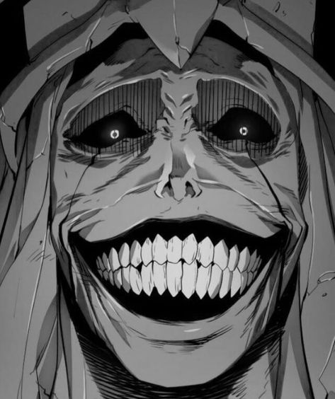 Grey Anime Pfp, Phonk Pfp, Grey Anime, Demon Time, Art Scary, Creepy Smile, Anime Photo, Angel Drawing, Ship Drawing