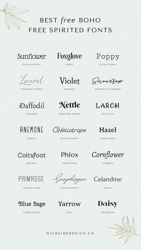 Fonts Design