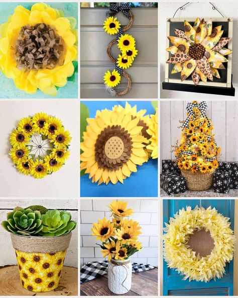 New Post On Our Crafty Mom Get inspired by these incredible sunflower craft ideas to bring a touch of sunshine to your DIY projects. From wreaths to gifts and more! Are you ready to brighten up your home with some sunflower goodness? Look no further, because we’ve got a bunch of amazing sunflower craft ideas just for you! Sunflowers are not … Sunflower Crafts For Adults, Sunflower Crafts Diy, Diy Winter Wonderland Decorations, Sunflower Craft, Crafts For Adults Diy, Sunflower Crafts, Winter Wonderland Decorations, Paper Sunflowers, Acrylic Painting Flowers