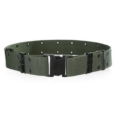 Men's Outdoor Sports Military Tactical Nylon Waistband Canvas Web Belt Dazzling Feature: Brand new and high quality. Quantity:1PC Material: Adjustable Nylon Belt Functional use: rescue rigger belt; tactical belt; tactical duty belt; SWAT belt; military CQB belt; CQB rigger's belt; military belt. Durable and sturdy material: High quality light nylon fabric material for maximum durability, heavy duty belt. Well made quick release buckle.Suitable for both men and women, can be used as a rigger tact Tactical Belts For Men, Military Belt, Boots Outfit Ankle, Web Belt, Work Belt, Cowboy Belt, Military Support, Tactical Belt, Military Tactical