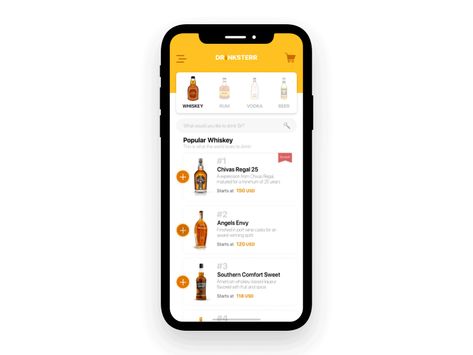 Great work from a designer in the Dribbble community; your best resource to discover and connect with designers worldwide. Add To Cart Design, Beer App, Drink App, Application Interface, Wine App, Ui Ux App, App Concept, Ios Ui, Mobile App Design Inspiration