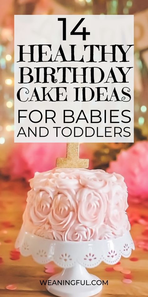 Healthy Cakes For Kids, Healthy Birthday Cake Recipes, Breakfast Ideas For Toddlers, Toddler Cake, Healthy Birthday Cake, Smash Cake Ideas, Kids Birthday Food, Healthy Smash Cake, Healthy Birthday Cakes