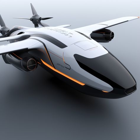 Futuristic Drone Concept, Future Airplane, Flying Car Concept, Futuristic Plane, Futuristic Aircraft, Concept Aircraft, Electric Aircraft, Aerospace Design, Luxury Helicopter