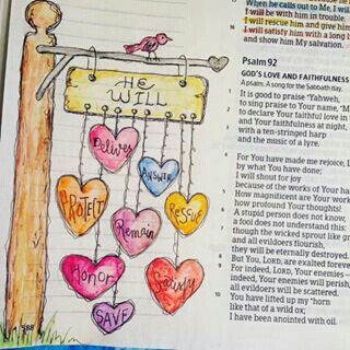 Valentines Bible Journaling, Love Bible Journaling, Simple Bible Journaling For Beginners, Bible Art Journaling Ideas, Psalms Bible Journaling, Bible Journaling Psalms, Bible Journal Notebooks, Bible Journaling Printables, Bible Journaling For Beginners