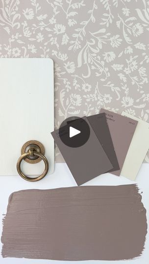 Chinchilla by Sherwin Williams is a subtle and sophisticated color that combines the warmth of plum with a hint of gray, creating a muted, earthy tone. ✨ Are you ready to try Chinchilla in your home? ✨ Would you like a link to the wallpaper, swatches, cabinet color, or hardware? See comments. ♥️ Save, share, and then follow Simplee DIY for more paint and home decor inspo. #sherwinwilliams #sherwinwilliamspaint #swcolorlove #northandfinch #wallpaper #wallpaperyourwalls #wallpaperdecor #paintcolor #paintcolors #paintcolorideas | Simplee DIY | Man DeLorean · Thanks Muted Plum Paint, Sherwin Williams Chinchilla, Dusty Plum Color Palette, Bm Cinnamon Slate, Plum Paint Colors, Plum Paint, Wallpaper Swatches, Cabinet Color, Sherwin Williams Paint Colors