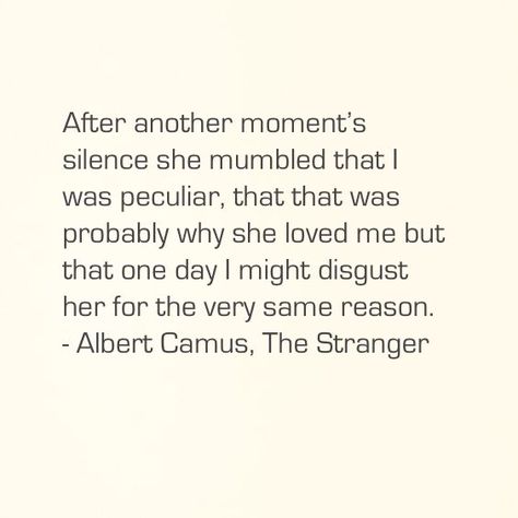 The Stranger Quotes Camus, The Stranger Albert Camus Aesthetic, The Stranger Quotes, The Stranger Camus, Albert Camus The Stranger, Stranger Albert Camus, Dark Literature, The Stranger Albert Camus, Life Path 6