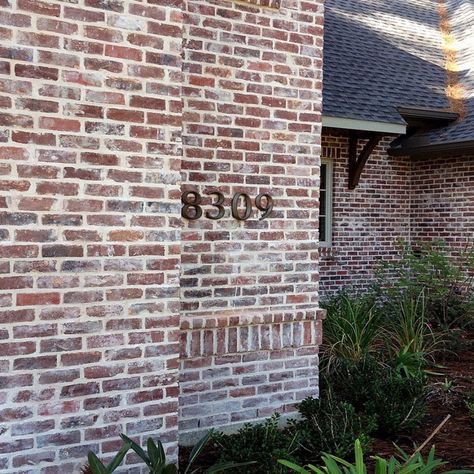 Chicago Brick, Brick Companies, White Wash Brick, Thick Base, Brick Exterior House, Exterior Makeover, Brick Colors, Fireplace Makeover, Painted Brick