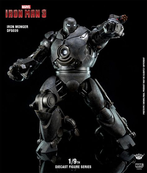 Iron Monger, Mighty Machines, Marvel Concept Art, Iron Men 1, Mech Suit, Marvel Figure, Iron Man Armor, Iron Man 3, Marvel Villains