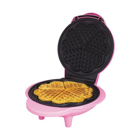 Create Perfect love heart shaped waffles!  Perfect to impress your friends and family!    #waffle #appliances #loveheart Heart Shaped Waffle, Heart Shaped Waffle Maker, Banana And Egg, Clean Plates, Waffles Maker, Cooking Appliances, Waffle Maker, Mini Heart, Making Machine