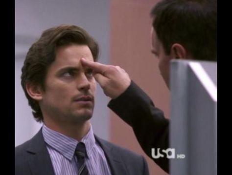 Funny White Collar moment... Neal going crossed eyed White Collar Neal, White Collar Tv Show, Neal Caffery, Willie Garson, Karma Police, Matt Bomer White Collar, Peter White, Detective Shows, Neal Caffrey