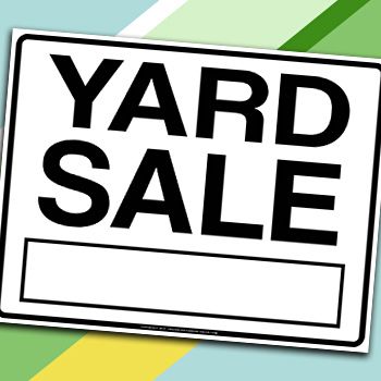 Free printable yard sale signs Yard Sale Ideas Signs Free Printable, Yard Sale Signs Printable Free, Yard Sale Meme, Yard Sale Printables, Garage Sale Advertising, Garage Sale Printables, Yard Sale Hacks, Yard Sale Organization, Bacalhau Recipes