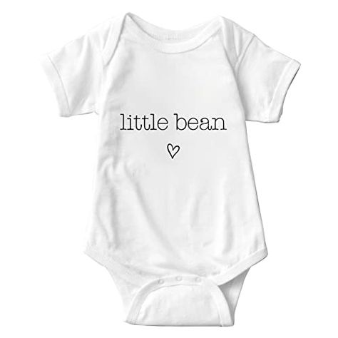 listery Funny Baby Boy Girl Clothes Little Bean Onesie Funny Cotton Clothes Onesie For 0-24 Months Babies Funny Baby Girl Onesies, Funny Baby Onesies Girl, Funny Baby Boy, Funny Onesies, Cotton Clothes, Girl Onesies, Baby Life, Funny Baby