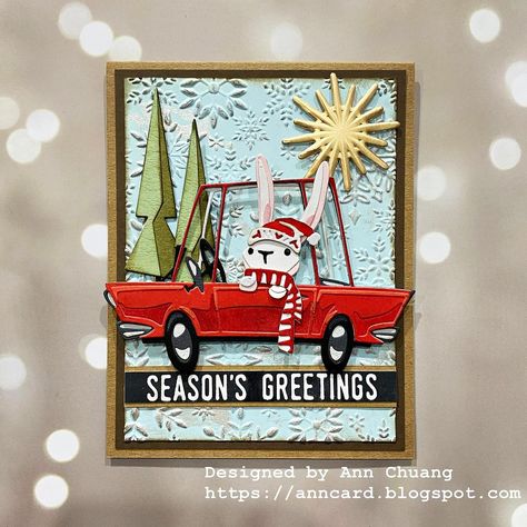 I made a Christmas card. Although Christmas has passed, I just love making Christmas cards. #sizzix #timholtz #timholtzsizzix… | Instagram Sizzix Christmas Cards Ideas, Sizzix Christmas Cards, Sizzix Christmas, Tim Holtz Sizzix Dies, Die Cut Christmas Cards, Making Christmas Cards, Car Cards, Monday Design, Christmas Vignette