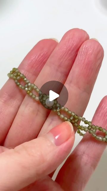 dawn on Instagram: "Green Crystal Bracelet 🍀#handmade #jewelry #handmadebracelet #beadwork #beading #bracelet" Green Crystal Bracelet, Green Crystal, Bracelet Handmade, Crystal Bracelet, Green Crystals, Crystal Bracelets, Beading Patterns, Handmade Bracelets, Bead Work