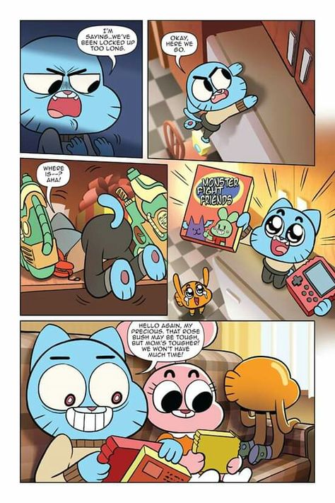 The Amazing World Of Gumball Comics, Gumball Comic, Penny Fitzgerald, Amazing World Of Gumball, Face Drawing Reference, Anime Funny Moments, World Of Gumball, The Amazing World Of Gumball, Face Drawing